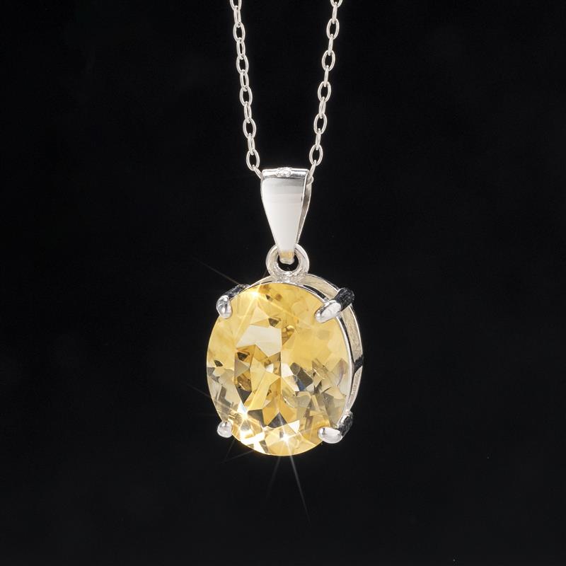Breathless Necklace (Citrine)